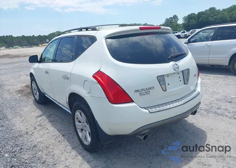 2007 Nissan Murano Sl from USA, damaged, VIN JN8AZ08T07W520655